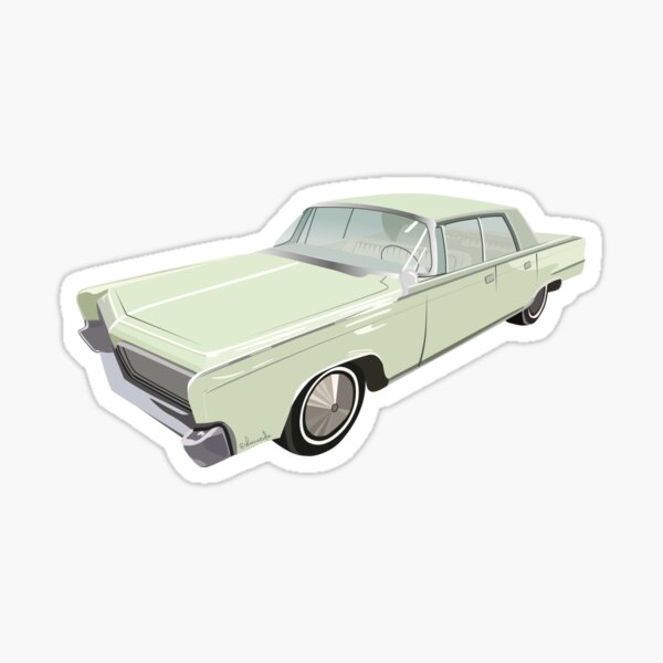 Item preview, sage green vintage car  designed and sold by maferpct.