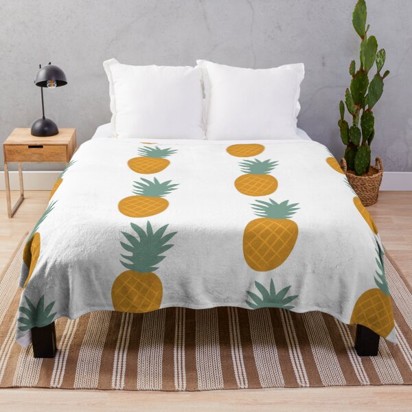 Item preview, Boho Aesthetic Pineapple Mustard, Sage, White Background designed and sold by DesignLabMedia.