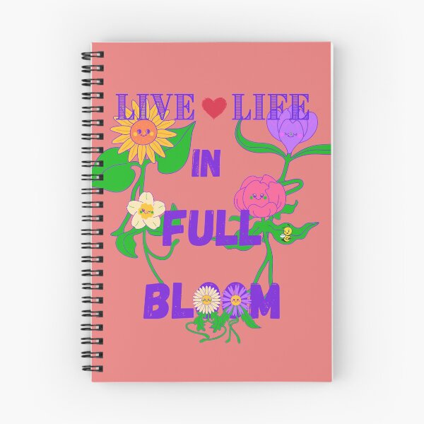 Item preview, Live Life in Full Bloom designed and sold by Cheffsspecials.