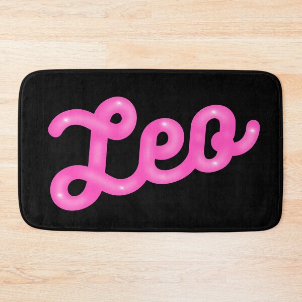Item preview, Leo - Astrological Sign in Pink Shiny Letters designed and sold by Gerhanj.