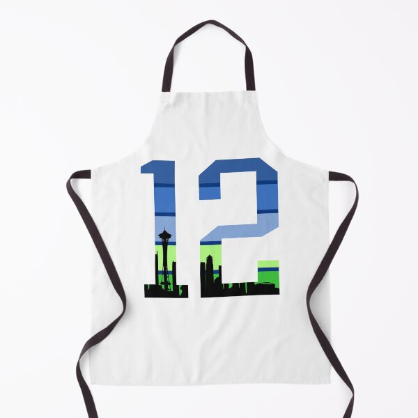 Item preview, Seattle 12's Football Sports Fan Cityscape skyline designed and sold by UpwardSpin.