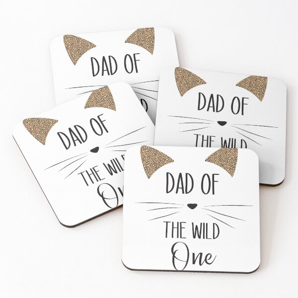 Item preview, Dad of the Wild One - Gift for Cat Dad - Cat Lovers Gifts - Cat Person designed and sold by Hna789.
