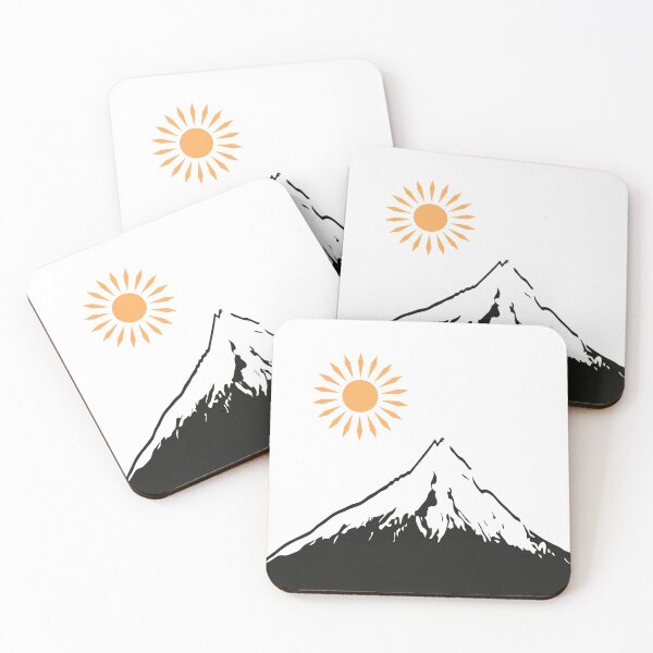Item preview, Minimal mountain landscape designed and sold by BattaAnastasia.
