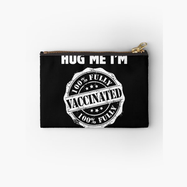 Item preview, Hug Me I am 100% Fully Vaccinated - Funny Motivational Vintage Design for Pro Vaccine Pro Vaccination Pro Immunization Women Men Who Are Pro Vax Advocates - Gift for Vaccinated Doctors and Nurses designed and sold by WG-Factory.