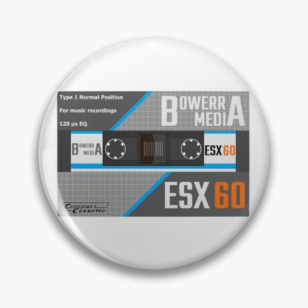 Item preview, Bowerr Media ESX 60 Type 1 Cassette designed and sold by B-96-J.