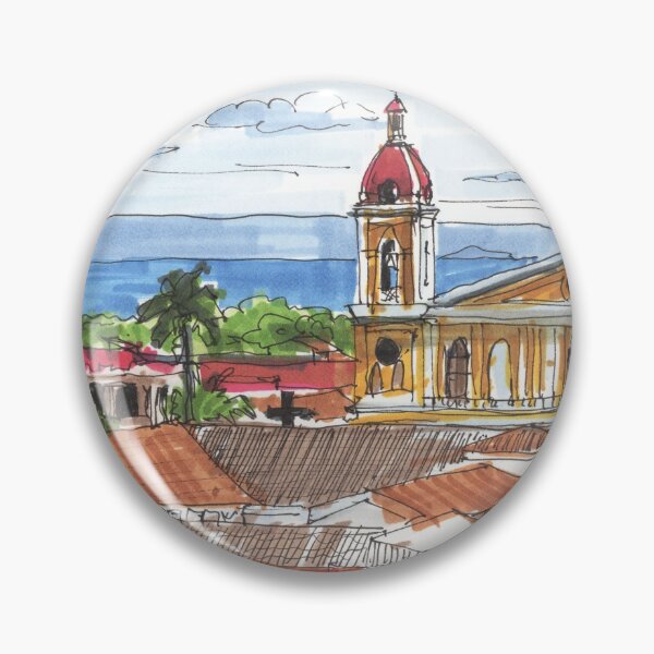 Item preview, NIcaragua Granada Cathedral designed and sold by TheJoeyStudio.