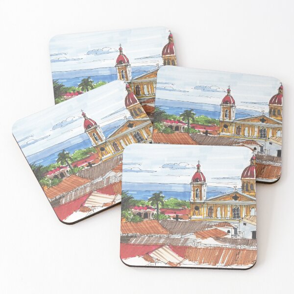 Item preview, NIcaragua Granada Cathedral designed and sold by TheJoeyStudio.