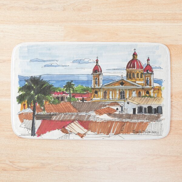 Item preview, NIcaragua Granada Cathedral designed and sold by TheJoeyStudio.