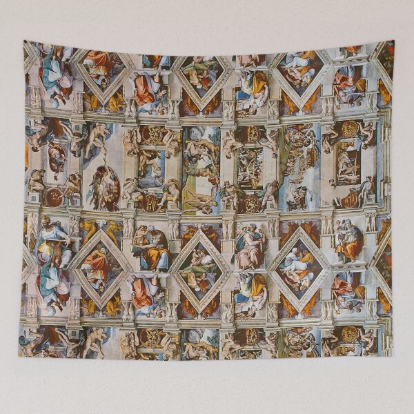 Item preview, Ceiling of the sistine chapel in the Vatican, Rome, Italy designed and sold by Bruno Beach.