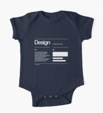 Design One Piece - Short Sleeve