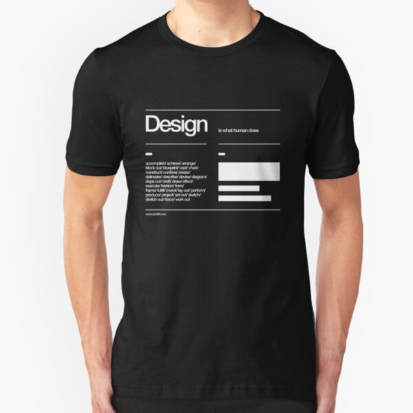 Design Slim Fit T-Shirt