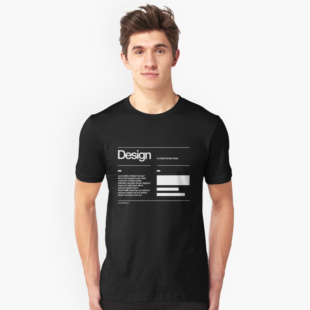 Design Slim Fit T-Shirt