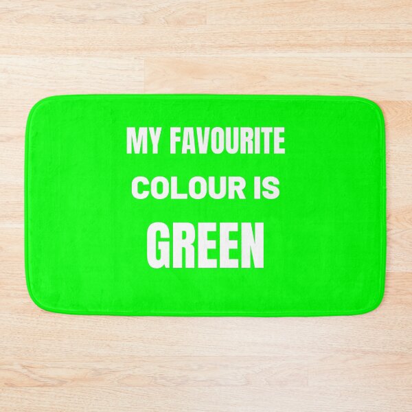 Item preview, My favourite colour is Green designed and sold by fev-rocks.