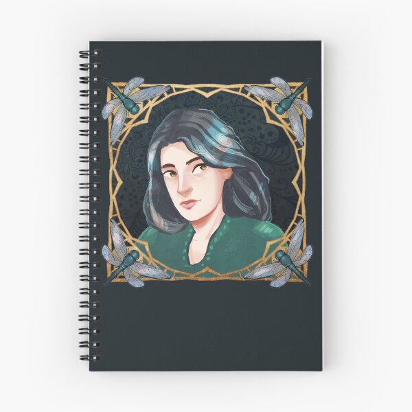 Item preview, Dragonfly Lady with Gold Frame designed and sold by Natalie Viola .