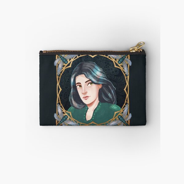 Item preview, Dragonfly Lady with Gold Frame designed and sold by Natalie Viola .