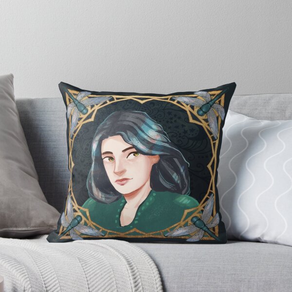 Item preview, Dragonfly Lady with Gold Frame designed and sold by Natalie Viola .