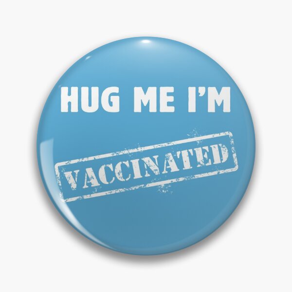 Item preview, Hug Me I'm Vaccinated - Funny Motivational Vintage Design for Pro Vaccine Pro Vaccination Pro Immunization Women Men and Kids Who Are Pro Vax Advocates - Gift for Vaccinated Doctors and Nurses designed and sold by WG-Factory.