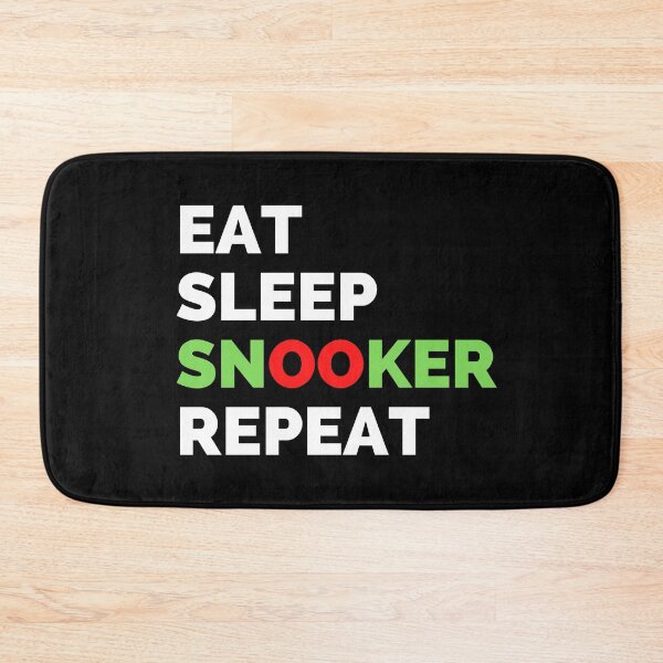 Item preview, Eat Sleep Snooker Repeat designed and sold by HobbyRoost.