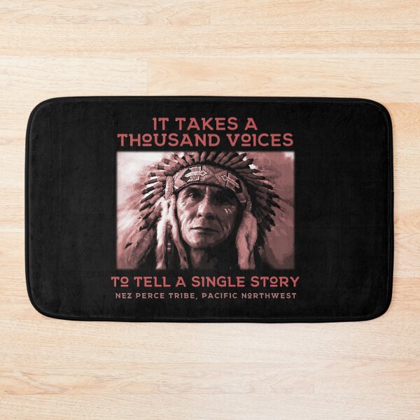 Item preview, It Takes a Thousand Voices, Native American Proverb Nez Perce Tribe Gift designed and sold by Proverbial Wisdom Design.