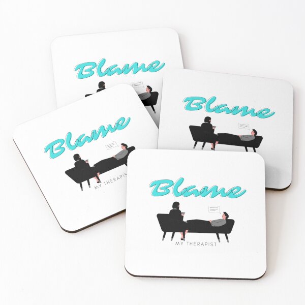 Item preview, Blame MY Therapist in Blue designed and sold by BEyourself be.