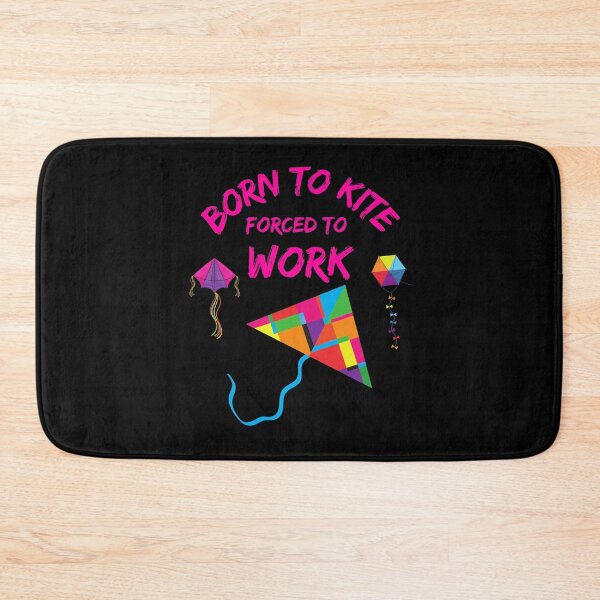 Item preview, Born To Kite Forced To Work Kite Flying Design designed and sold by WoodburyLake.