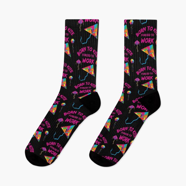 Item preview, Born To Kite Forced To Work Kite Flying Design designed and sold by WoodburyLake.