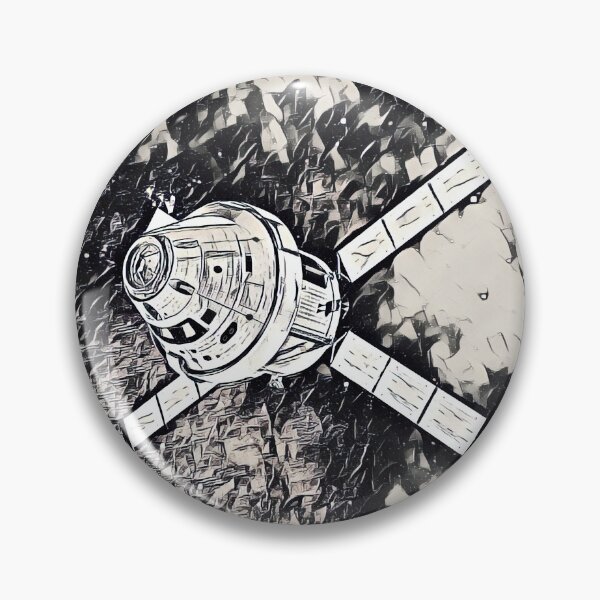 Item preview, Satellite In Orbit designed and sold by Hedda Young.
