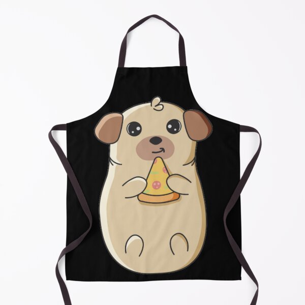 Item preview, cute pug loves pizza designed and sold by THISPUGVIBE.
