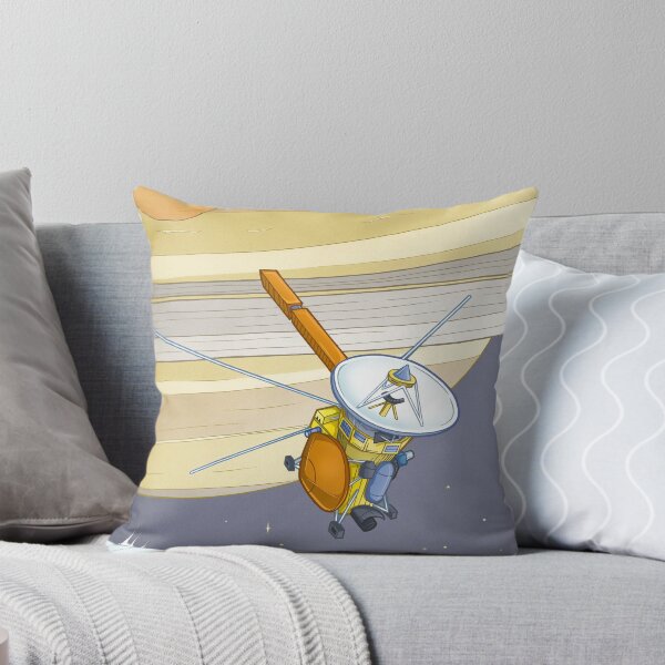 Item preview, Cassini Huygens Spacecraft - Nasa Fan Art Illustration  designed and sold by stacree.