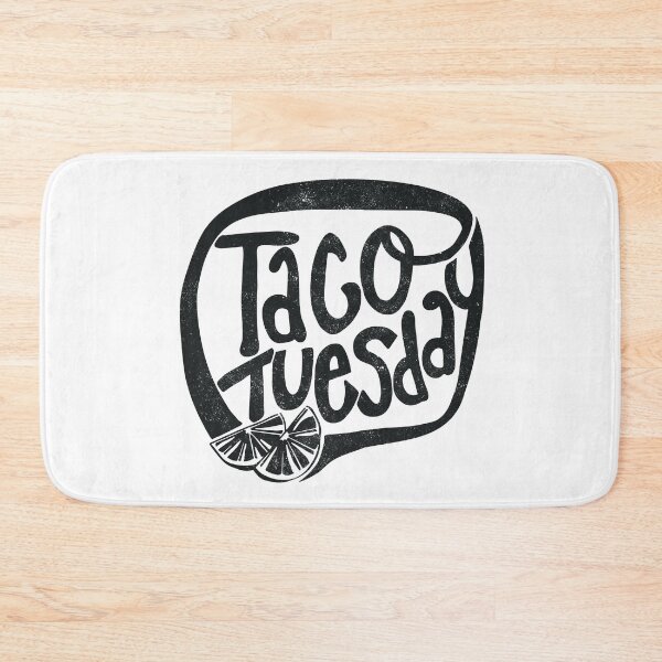 Item preview, Taco Tuesday- Black designed and sold by AmyJCreative.
