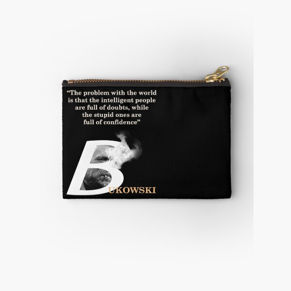 Item preview, Charles Bukowski Quote On Problem With The World designed and sold by My Photo Shop.