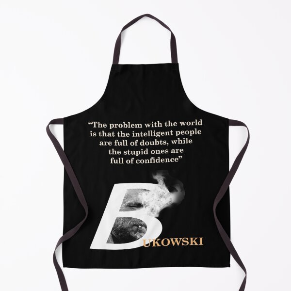 Item preview, Charles Bukowski Quote On Problem With The World designed and sold by My Photo Shop.