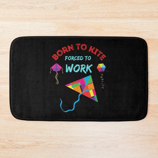 Item preview, Born To Kite Forced To Work Kite Flying Design designed and sold by WoodburyLake.