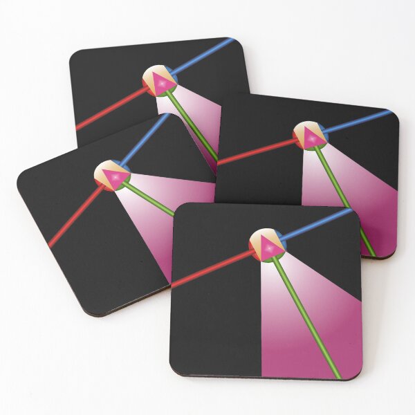 Item preview, Abstract Red Green Blue Laser Beams designed and sold by DontGiveaShirt.