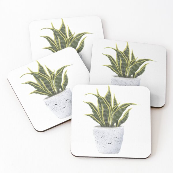 Item preview, Happy snake plant  designed and sold by DesignTreasure.