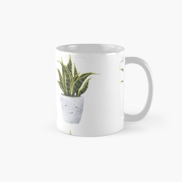 Item preview, Happy snake plant  designed and sold by DesignTreasure.