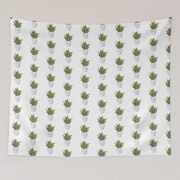 Item preview, Happy snake plant  designed and sold by DesignTreasure.