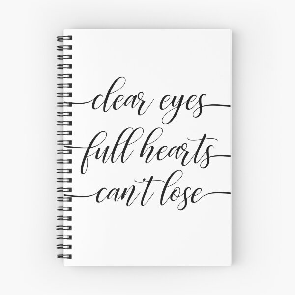 Item preview, Clear Eyes Full Hearts Can't Lose designed and sold by rofocreative.