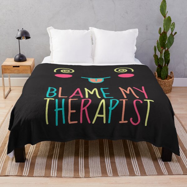 Item preview, Blame My Therapist designed and sold by gkao.