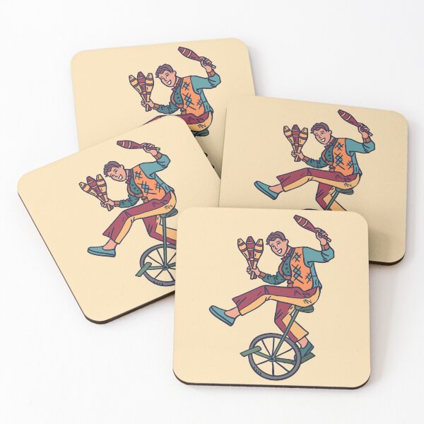 Item preview, Circus Performer | Juggler on Unicycle designed and sold by SLAG-Creative.