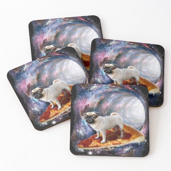 Item preview, pug on pizza  designed and sold by THISPUGVIBE.