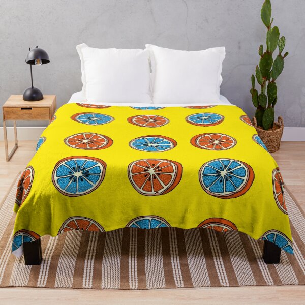 Item preview, ORANGE FRUIT YELLOW PATTERN designed and sold by vagonart.