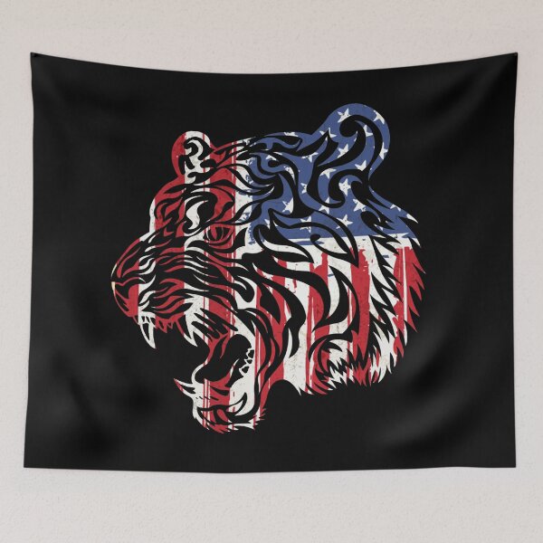 Item preview, USA Bengal Tiger designed and sold by Gothic Fantasy.