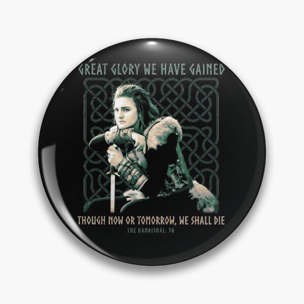 Item preview, Great Glory We Have Gained, Norse Mythology, The Hamdismal, Vikings, Shield Maiden, Viking Gift designed and sold by Proverbial Wisdom Design.
