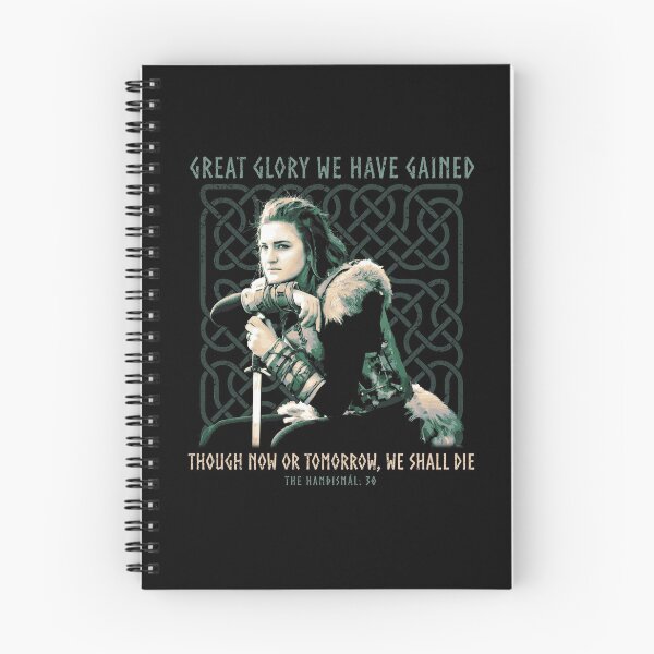 Item preview, Great Glory We Have Gained, Norse Mythology, The Hamdismal, Vikings, Shield Maiden, Viking Gift designed and sold by Proverbial Wisdom Design.