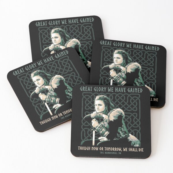 Item preview, Great Glory We Have Gained, Norse Mythology, The Hamdismal, Vikings, Shield Maiden, Viking Gift designed and sold by Proverbial Wisdom Design.