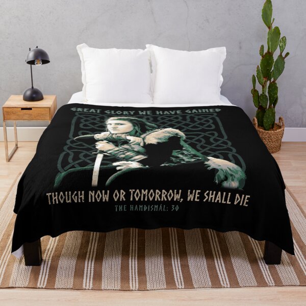Item preview, Great Glory We Have Gained, Norse Mythology, The Hamdismal, Vikings, Shield Maiden, Viking Gift designed and sold by Proverbial Wisdom Design.