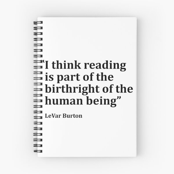 Item preview, LeVar Burton Reading Quote designed and sold by OneCreativeLab.