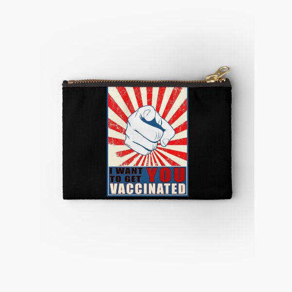 Item preview, I Want You to Get Vaccinated - Patriotic Motivational Design for Pro Vaccine Pro Vaccination Pro Immunization Women Men Who Are Pro Vax Advocates - Gift for Doctors and Nurses - Motivational Poster designed and sold by WG-Factory.