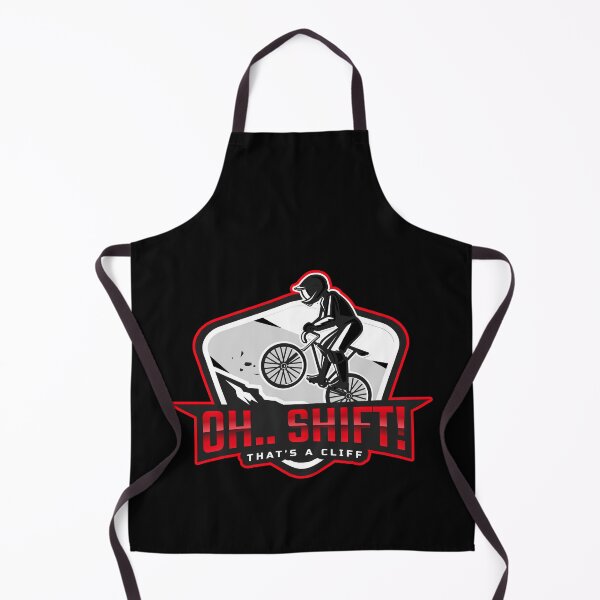 Item preview, Oh Shift, Mountain Biking Joke Shirt designed and sold by jacks-tees.